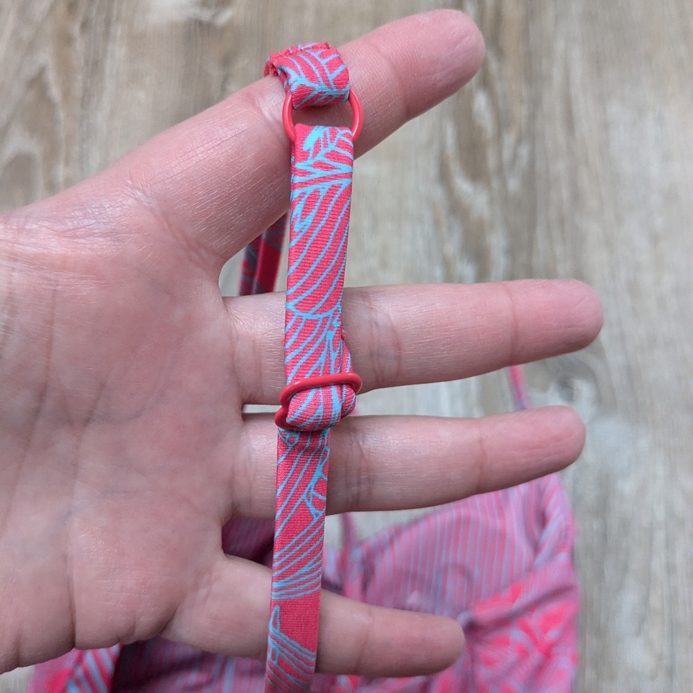 Prana Pink and Blue One Piece Swimsuit - Picture 11 of 15
